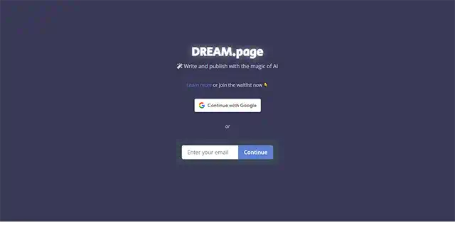 DREAM.page img